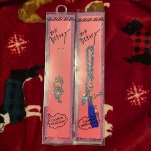 Owl necklace & charm bracelet